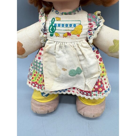 Vintage 1974 Mattel Red Hair Doll With Floral Patchwork Outfit READ - Picture 3 of 10